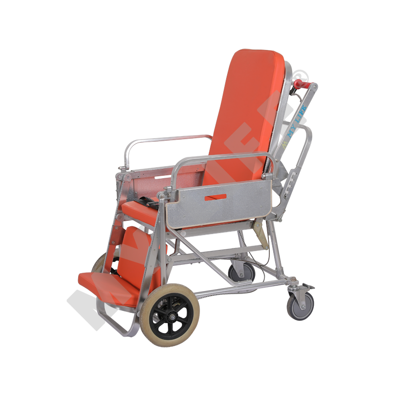 Camilla de carga para silla de ruedas con posiciones variadas (ruedas grandes)